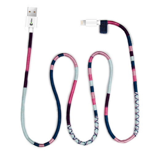 Vorson El Yapımı Laelia Lightning 1mt Şarj & USB Kablosu